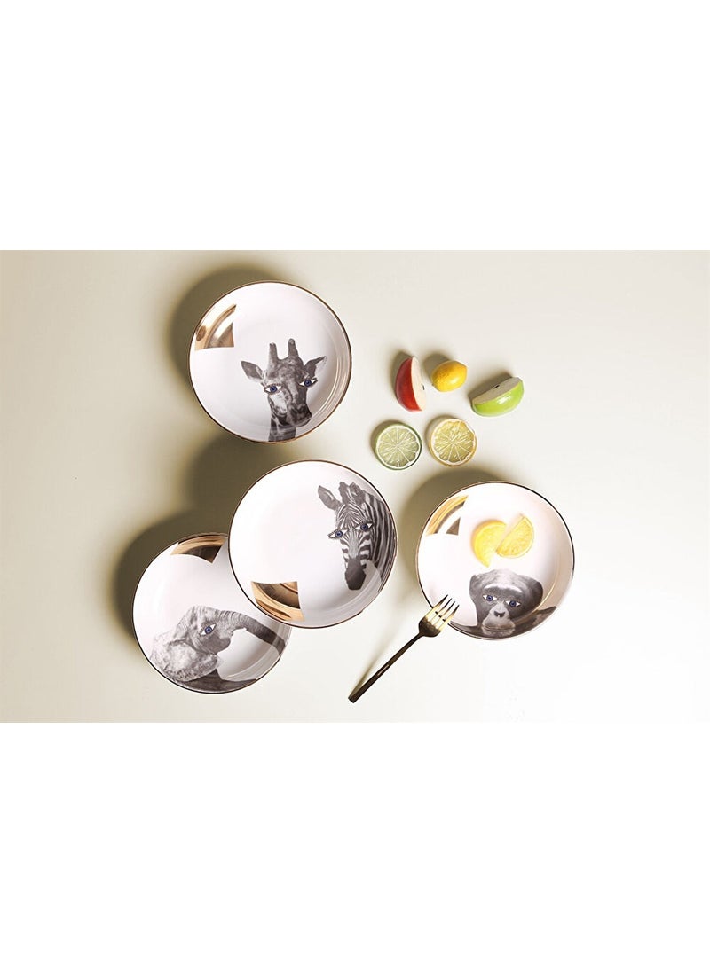 Porland Wild Life 4-Piece Bowl Set 17CM  - Image 1