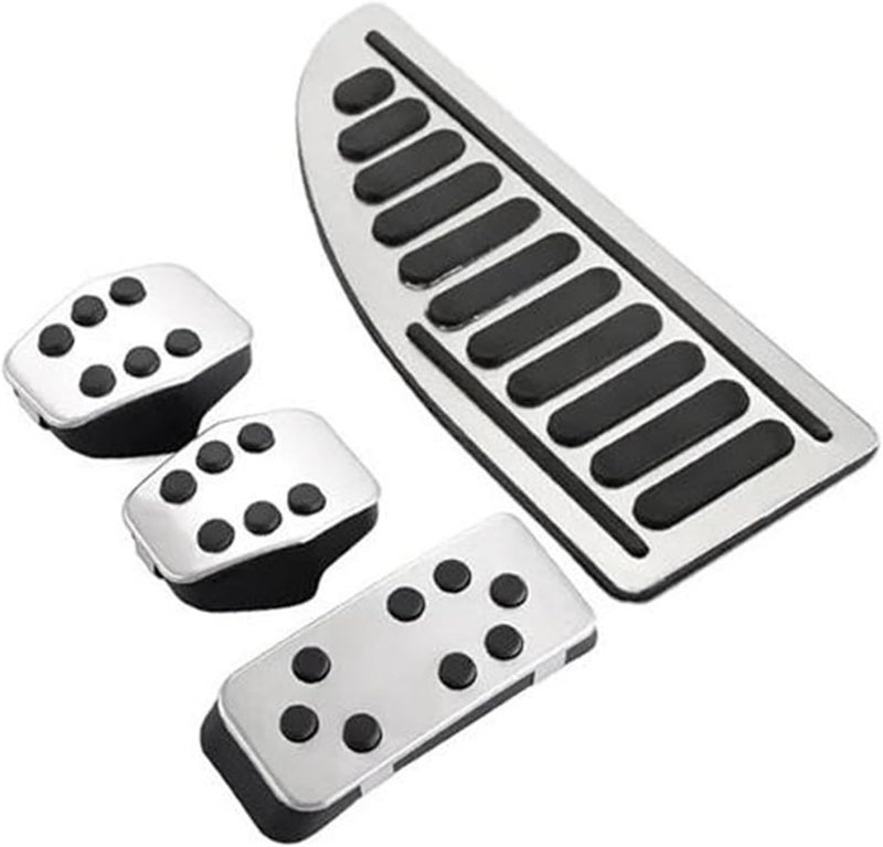 Wivplex Stainless Steel Pedal Pad Set for Focus Models - Image 1