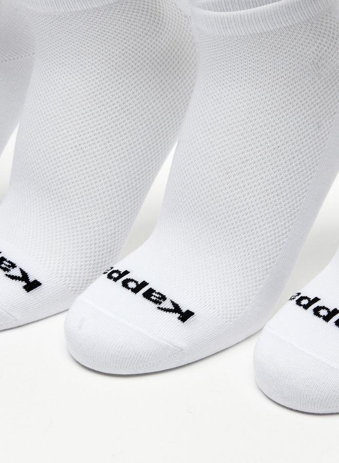 Kappa Logo Detail Ankle Length Sports Socks - Set of 6 - Image 2