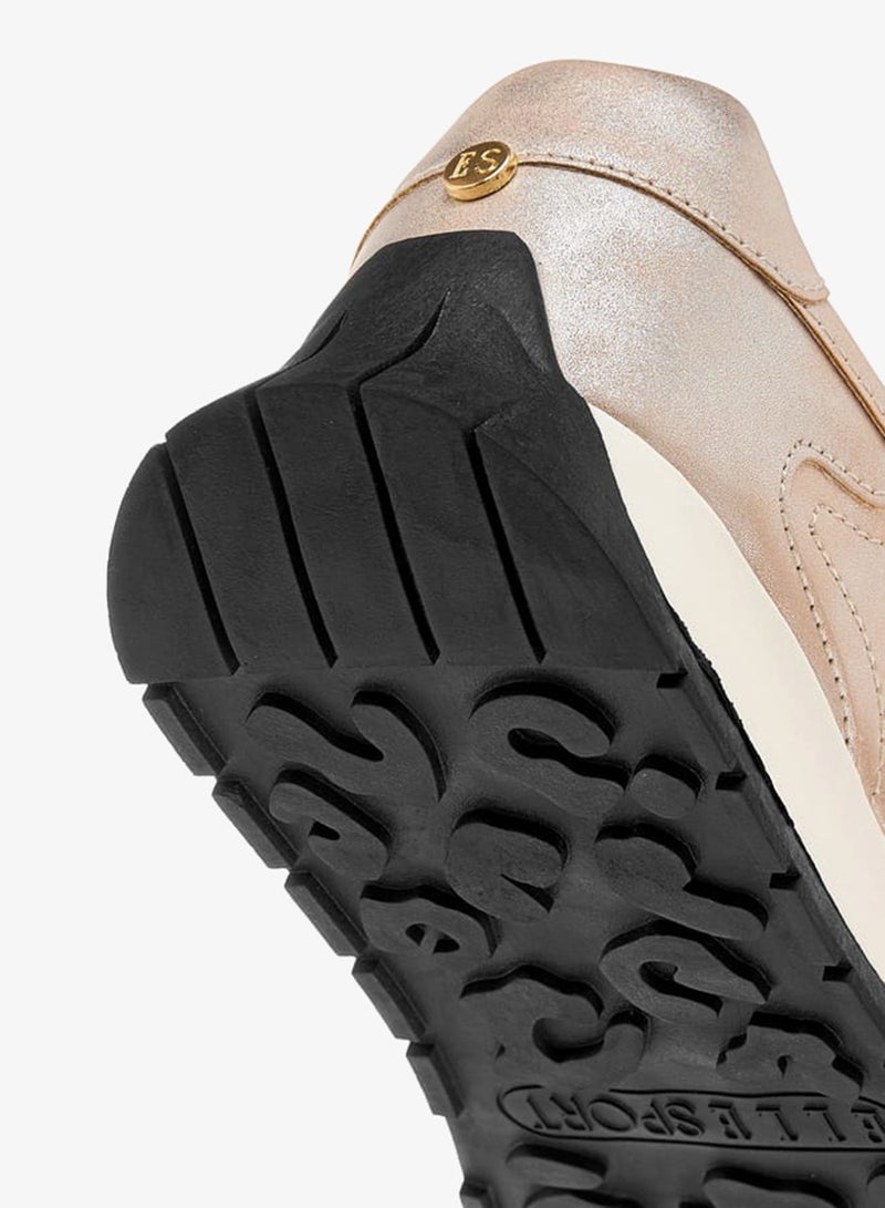 ELLE Women's Panelled Sneakers with Lace-Up Closure - Image 4