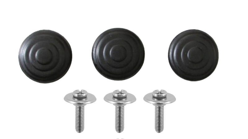 OLRADA مقبض لغطاء القدر الساخن | مقبض بديل لغطاء المقلاة | غطاء مقبض لغطاء الأواني (مقبض غطاء الألمنيوم 3 قطع) - Image 1