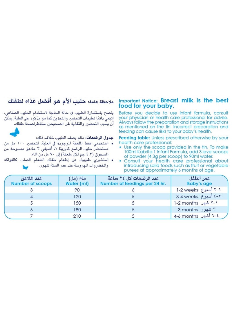 Kabrita حليب الماعز المرحلة 1 تركيبة حليب الأطفال - Image 5