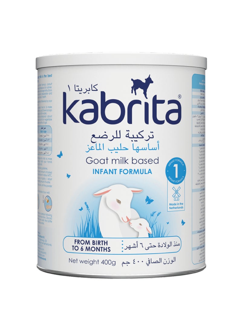 كابريتا حليب أطفال المرحلة 1 قائم على حليب الماعز بدون زيت نخيل - Image 1