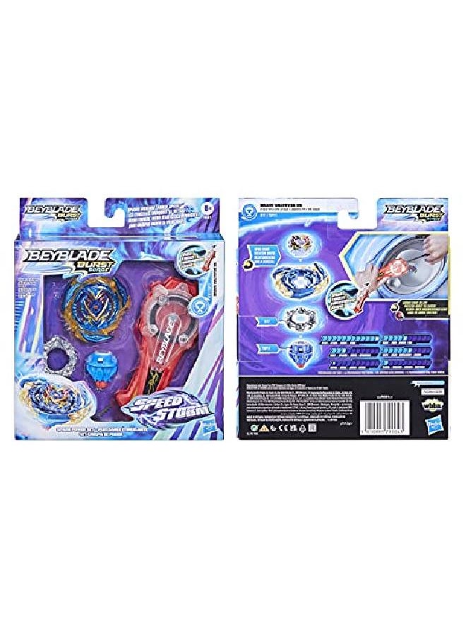 BeyBlade - Burst Surge Speedstorm Spark Power Set Battle Game Set With Sparking Launcher And Rightspin Battling Top Toy Red - Image 1
