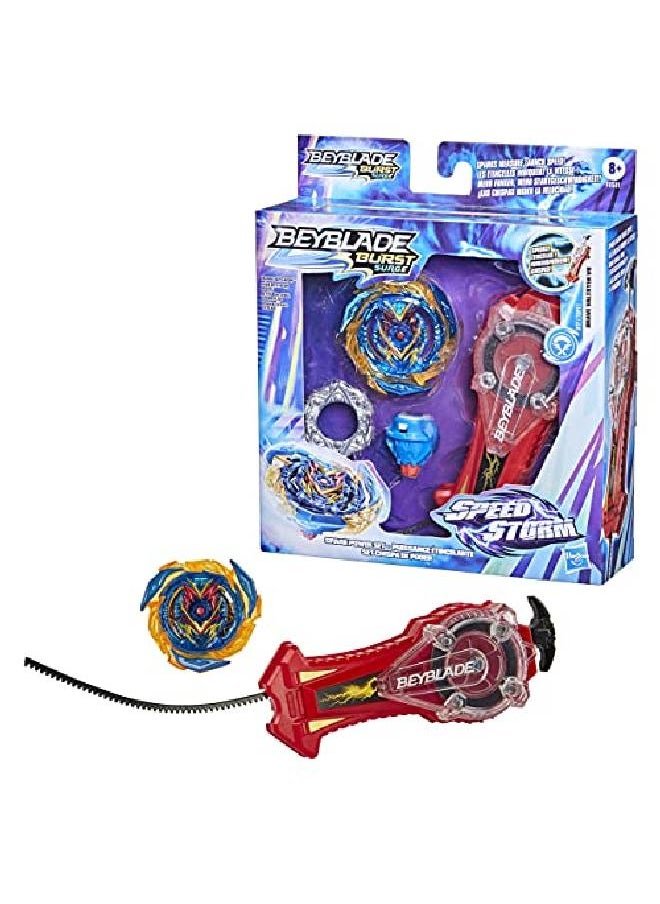 BeyBlade - Burst Surge Speedstorm Spark Power Set Battle Game Set With Sparking Launcher And Rightspin Battling Top Toy Red - Image 1