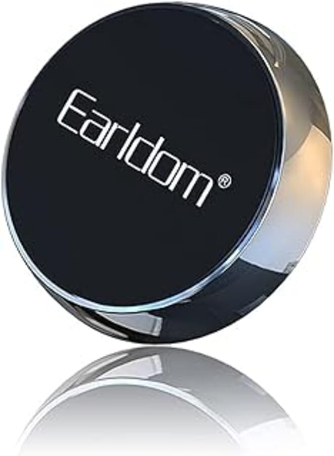 Earldom Magnetic Car Phone Holder, 360° Rotate Magnet Car Phone Holder Mount for Car Dashboard Compatible with iPhone, Samsung, LG, Google and All Cell Phone
