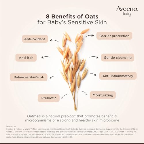 Aveeno Baby Dermexa Moisturising Cream 100G With Triple Oat Complex And Ceramides To Soothe And Relieve Dry, Itchy, Sensitive Skin|Us Pediatrician Recommended|No Added Fragrance, Cortisone Or Dyes - Image 5