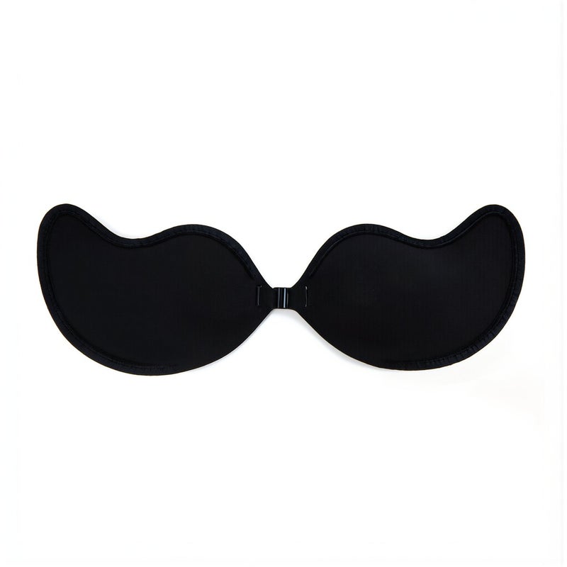 Black Adhesive Strapless Push Up Bra Invisible for Party Swimwear Dress - Image 3
