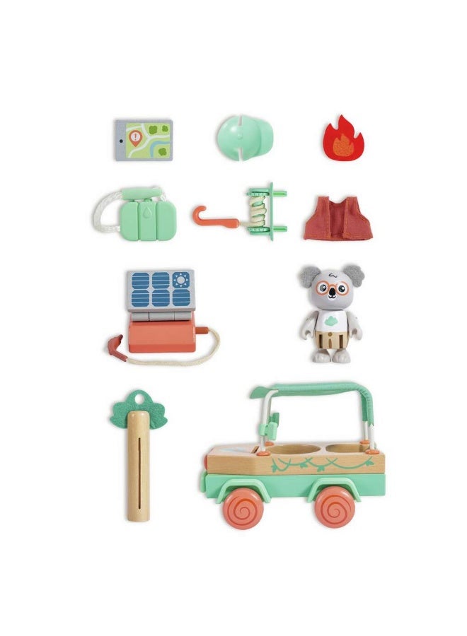 Hape سيارة مغامرات هابي جرين بلانيت إكسبلوررز الشمسية للطرق الوعرة - Image 3