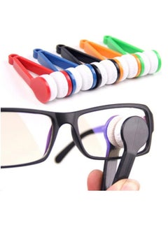 Oasisgalore 5 Pcs Glasses Cleaner Brush，Mini Sun Glasses Eyeglass Microfiber Spectacles Cleaner Soft Brush Cleaning Tool  - Image 1