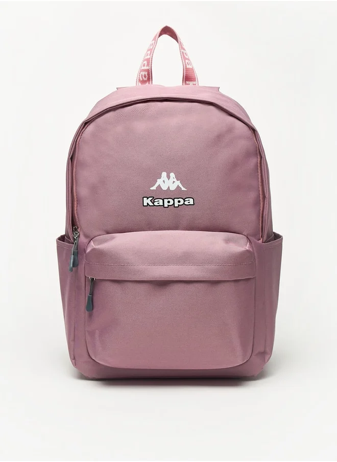 كابا Logo Detail Backpack with Adjustable Shoulder Straps