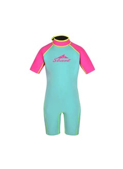 2MM Kids Wetsuit Full Body Diving Suit Quick-Dry Swimwear 1040 Pink