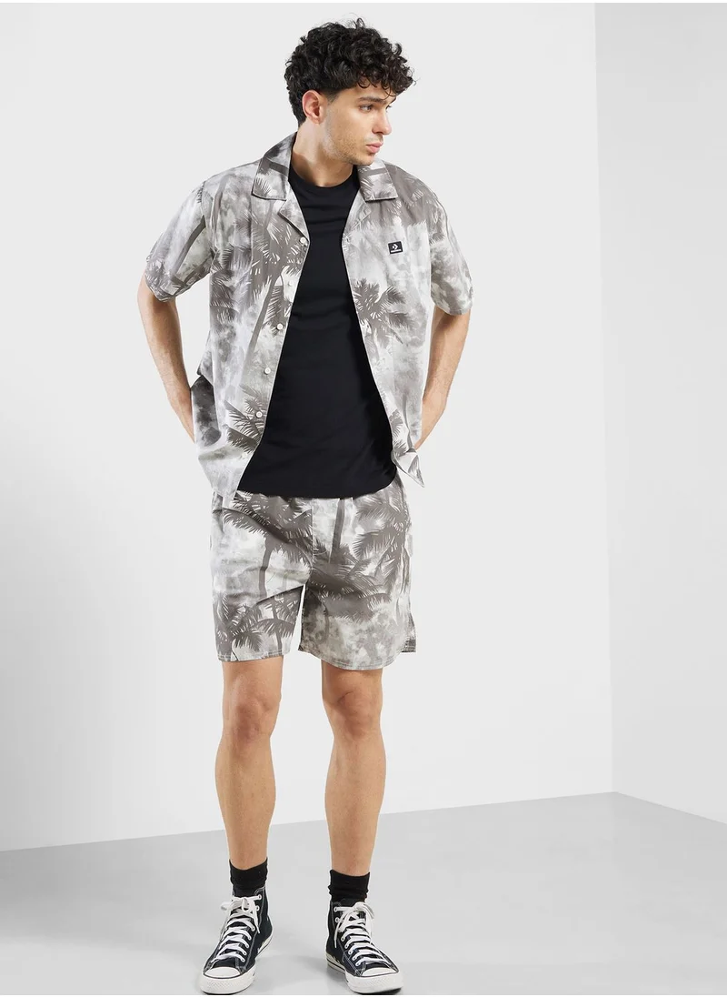CONVERSE All Over Printed Resort Shirt