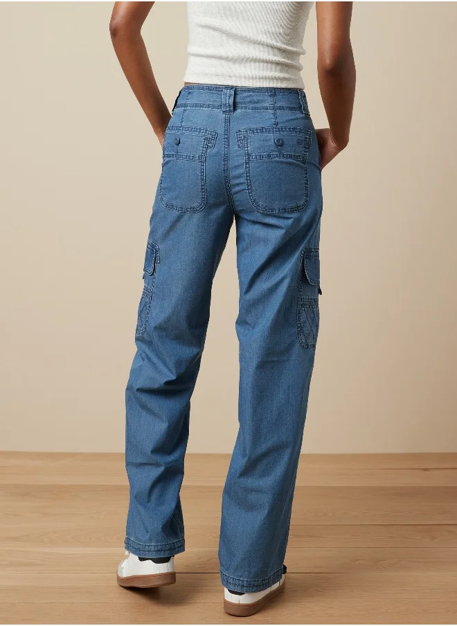 American Eagle AE Stretch High-Waisted Baggy Jogger