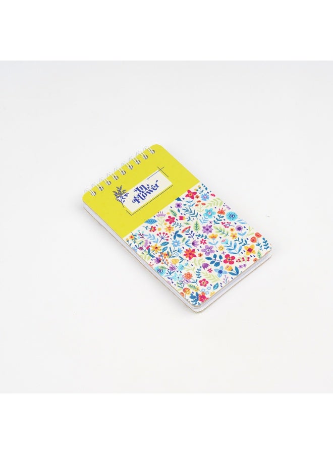 Borg El Arab Floral Collections Spiral Notebooks Bundle 5 Items A6 Size  - Image 2