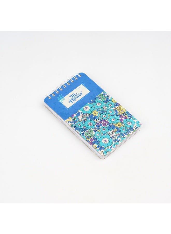 Borg El Arab Floral Collections Spiral Notebooks Bundle 5 Items A6 Size  - Image 4