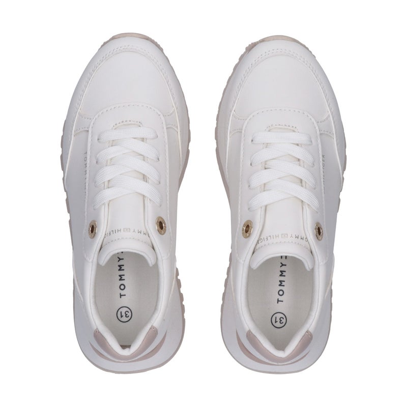 تومي هيلفيغر حذاء رياضي قصير برباط من الدانتيل - Image 4