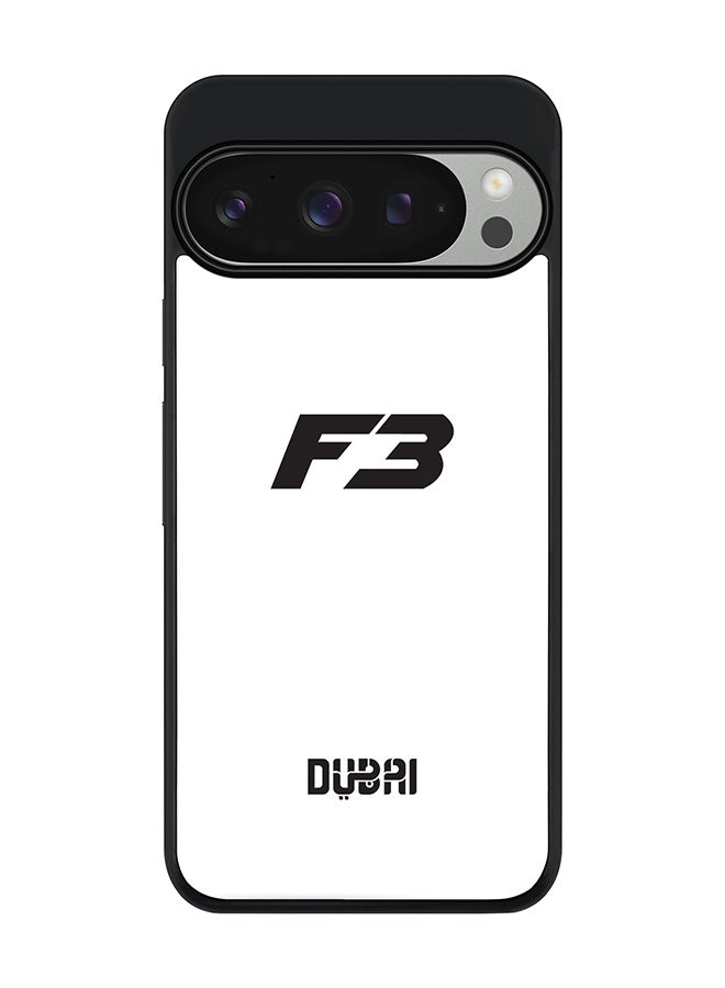 Stylizedd For Google Pixel 9 Pro Case,Slim fit Camera Protection, Shockproof Thin Phone cover - Faz3 Dubai White - Image 1