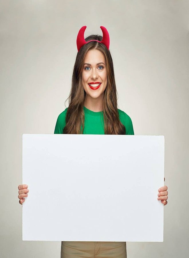 سي بلو طوق رأس على شكل شيطان للهالوين، مشابك شعر، قرون شيطان، آذان شيطان، حلقات شعر، دبابيس شعر، غطاء رأس أحمر منفوش، طوق شعر، ربطات شعر، دبابيس شعر، دبابيس شعر، زينة حفلات نسائية، إكسسوارات شعر للأزياء التنكرية، عبوة من 4 قطع - Image 3