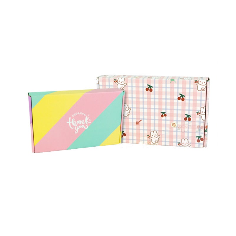 [Single Pack] 25 x 20 x 7 cm Empty Box — Packaging Color Box / Mailer Box - Image 2