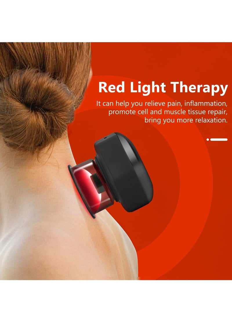 Y&D Smart Dynamic Cupping Therapy Set, Remote Control Set with Red Light for Pain Relief, Recovery, Massager 3 Mode, 16 Level Temperature and Suction  - Image 3