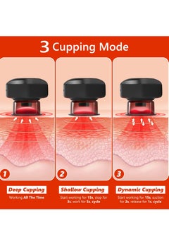 Smart Dynamic Cupping Therapy Set, Remote Control Set with Red Light for Pain Relief, Recovery, Massager 3 Mode, 16 Level Temperature and Suction - pzsku/Z524748891155C69AFA81Z/45/_/1700816174/8a55b99d-0b8b-4297-a4a3-5d0cc4431d1e