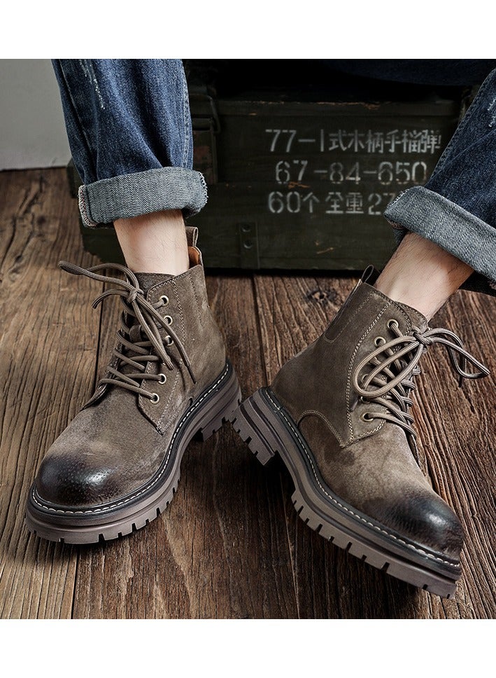Warrior New retro trendy fashion boots - Image 2