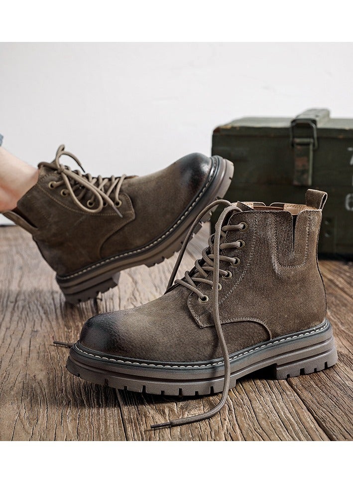Warrior New retro trendy fashion boots - Image 3