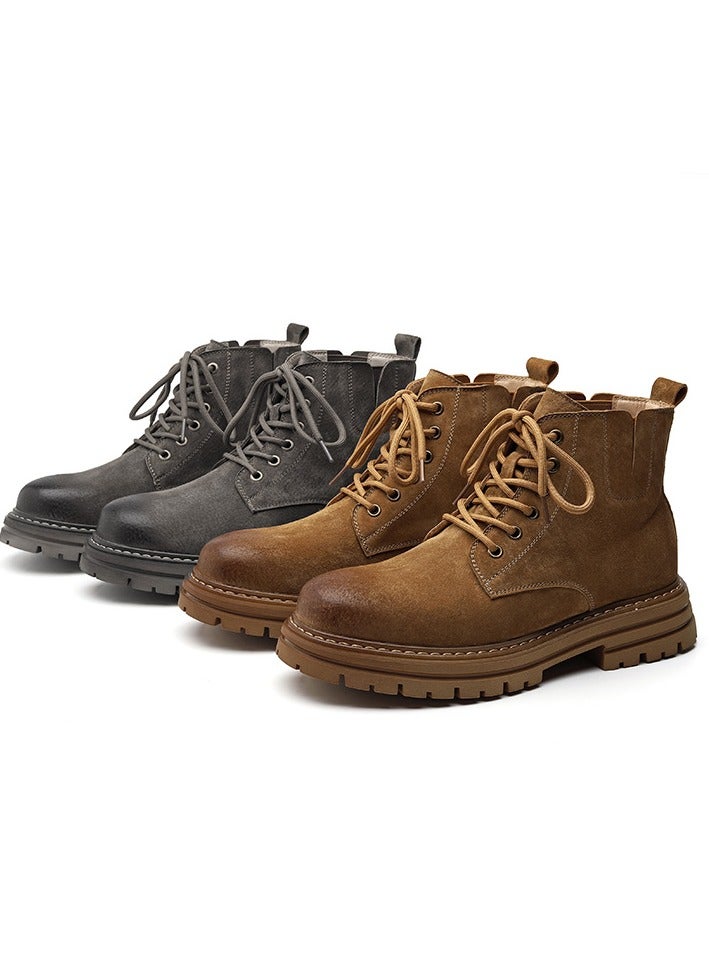 Warrior New retro trendy fashion boots - Image 5