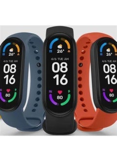 M5 M5 Wristband Fitness Watch Black Smart Activity Tracker, Heart Rate Monitor, Waterproof Sports Watch for Men, Women, Step Counter with Blood Pressure Monitor, Black  - Image 4