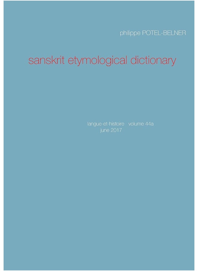 Sanskrit etymological dictionary 