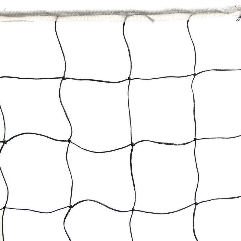 SUPREME Volleyball Net Nylon (4 Side Tape) Thick Qlty, 10 Mesh (Pack of 1) Volleyball Net (Black, White) - Image 5