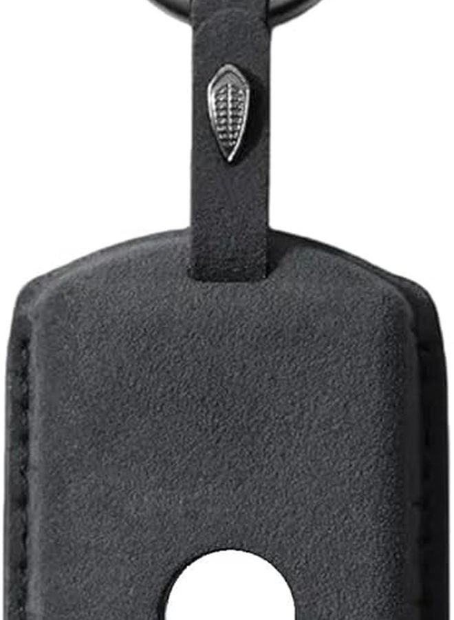 Black 2 Car Key Cover Shell Shape Pendant Clip Compatible For VW XC60 XC90 Volvo S60 S90L - Image 1