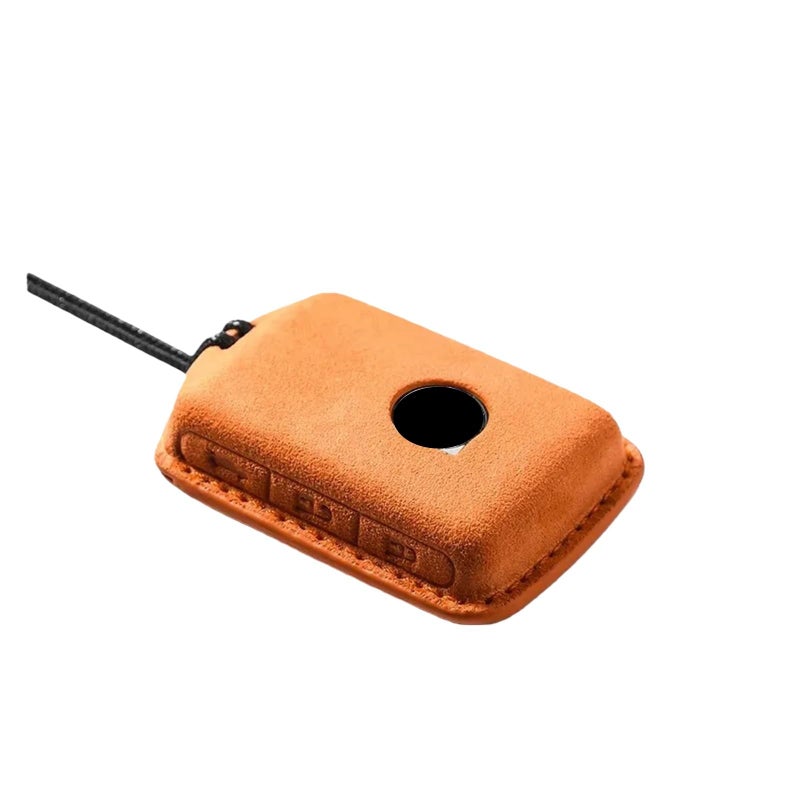 Black 2 Car Key Cover Shell Shape Pendant Clip Compatible For VW XC60 XC90 Volvo S60 S90L - Image 3