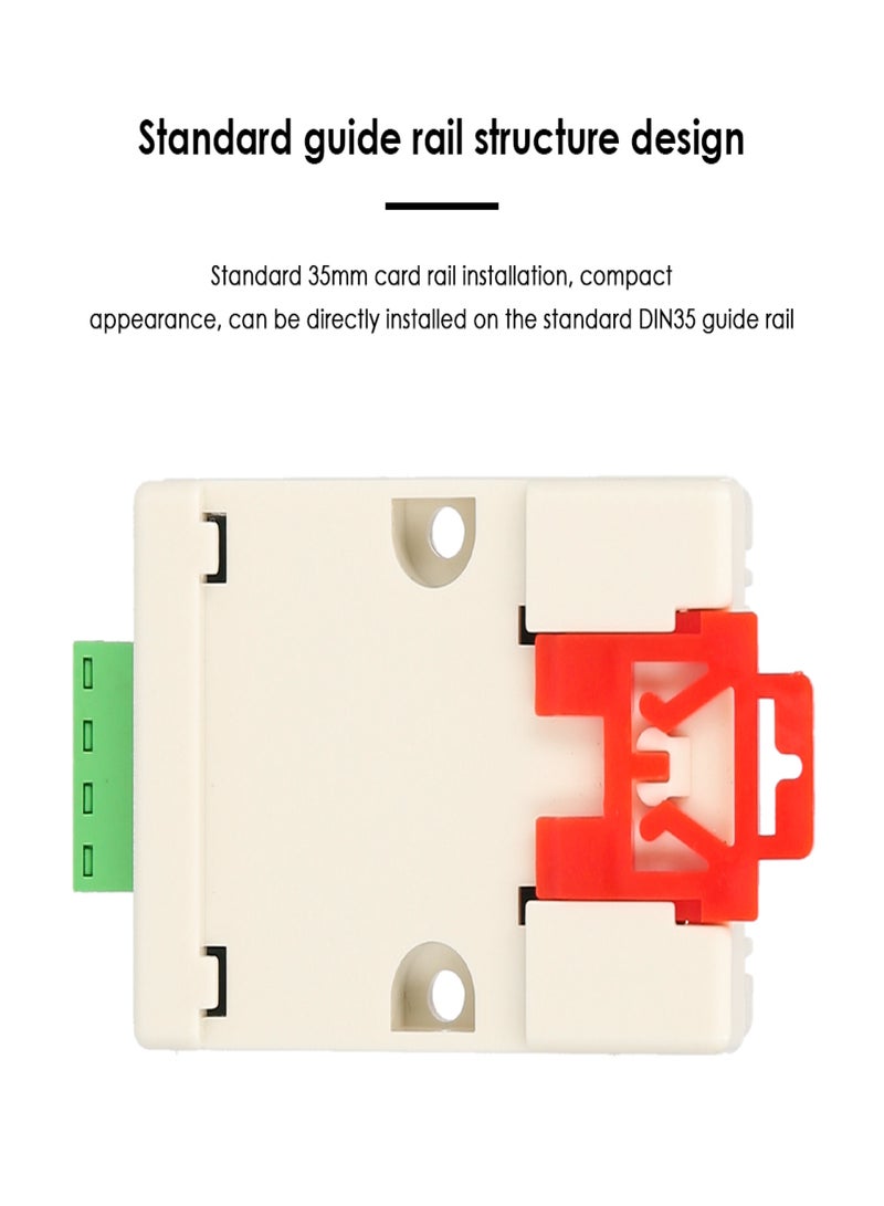 KKmoon RS485 Temperature Humidity Transmitter RS485 Modbus-TRU Temperature Sensor Temperature-Humidity Sensors Temperature and Humidity Monitoring XY-MD02 - Image 5