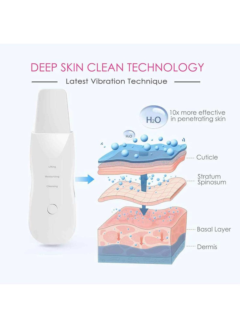Generic Ultrasonic Skin Scrubber White  - Image 5