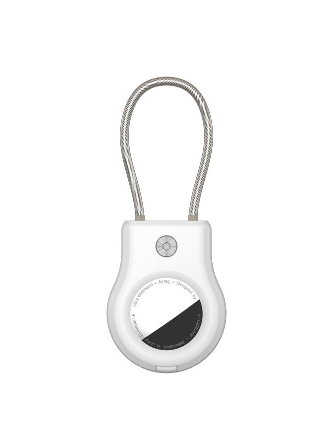 Suitable For Apple Airtag Protective Cover Anti-lost Protective Shell Wire Rope Anti-piracy Metal Keychain Pendant - Image 4