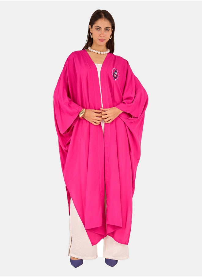 Clue Maxi Kimono with Embroidery  - Image 1