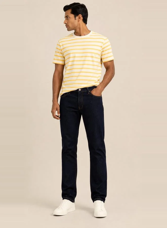 تايك تو Men Regular Fit Mid Rise Jeans By Falcon