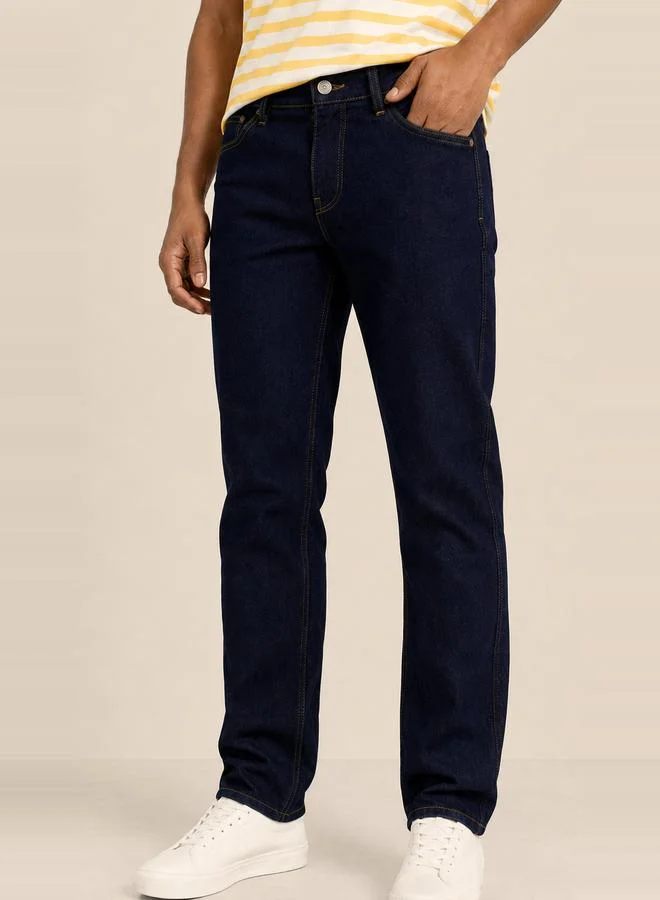 تايك تو Men Regular Fit Mid Rise Jeans By Falcon