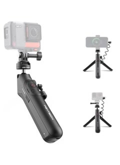 KASTWAVE Floating Hand Grip, CapLock MantisPod Power, Battery Grip Handle Mount for Insta360 X4, Charging Selfie Vlog Tripod Monopod, with 1/4" Adapter, Power Stick for Phone, Cameras Accessory for Insta360 X3  - Image 1