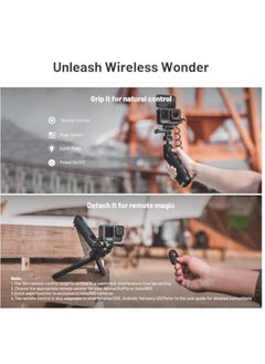 KASTWAVE Floating Hand Grip, CapLock MantisPod Power, Battery Grip Handle Mount for Insta360 X4, Charging Selfie Vlog Tripod Monopod, with 1/4" Adapter, Power Stick for Phone, Cameras Accessory for Insta360 X3  - Image 2