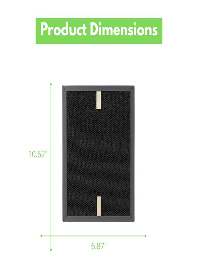 نيسبيرا فلتر كربون نشط بديل من نيسبيرا HRF-R HPA3000 HPA5000 HRFSK1 HRFSC1 لسلسلة هانيويل باور بلس إنسايت HRF-A300. يزيل الدخان والروائح والمركبات العضوية المتطايرة والمواد الكيميائية. عبوتان - Image 2