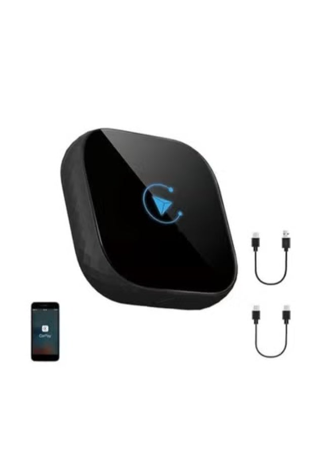 محول كار بلاي لاسلكي إصدار 2025 - تقنية Dual-Band WiFi سريعة الاستجابة - تشغيل فوري Plug & Play - اتصال تلقائي للسيارات المزودة بنظام سلكي - Image 1