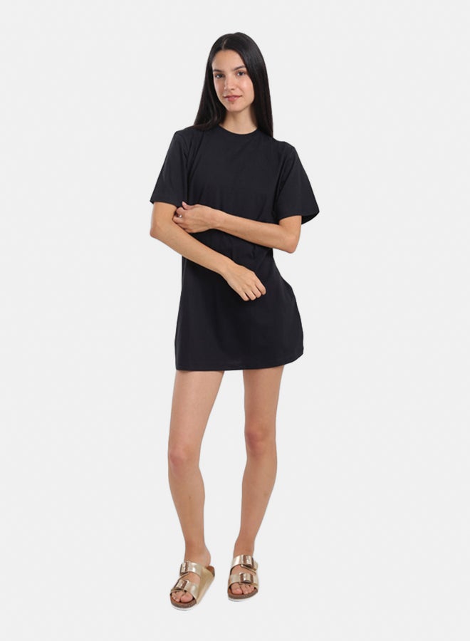 Carina Short Sleeves Cotton Dress - Image 5