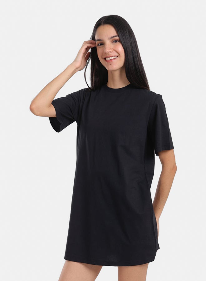 Carina Short Sleeves Cotton Dress - Image 1