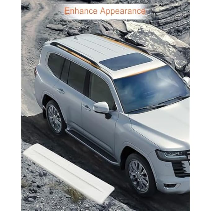 rayihni 6 Pcs Roof Rack Removal Delete Kit Cover Clips Fit for Toyota FJ Land Cruiser 2007-2024 Roof Rack Kit Replace 75596-35020-A0 90119-08C47 7559635020A0 9011908C47, with 12 Bolts - Image 2