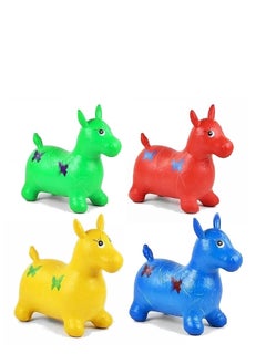 Rally A nice bouncy horse riding toy that can be ridden, consisting of 1 piece, in multiple colors and shapes, for children aged 3 years and above  - Image 4