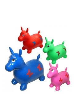 Rally A nice bouncy horse riding toy that can be ridden, consisting of 1 piece, in multiple colors and shapes, for children aged 3 years and above  - Image 5