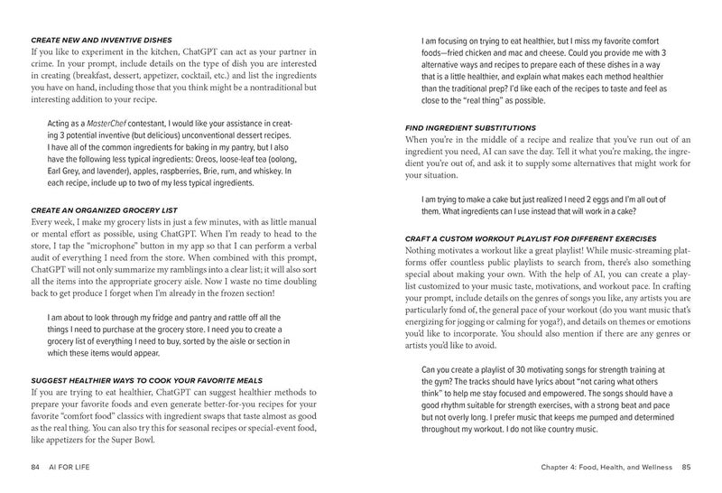 AI for Life: 100+ Ways to Use Artificial Intelligence to Make Your Life Easier, More Productive... and More Fun! - Image 4